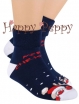 Женские носки с Дедом Морозом Steven Merry Christmas