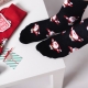 Мужские носки с Дедом Морозом Steven 136