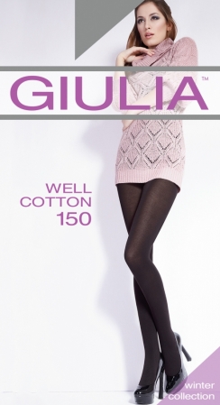 Фото Теплые колготки Giulia Well cotton 150