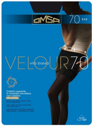 Фото Omsa Velour 70 vita bassa