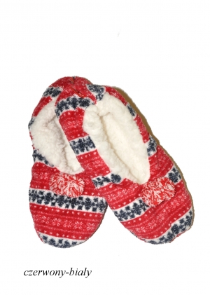 Фото Risocks baletki pom-pom scandy 01 теплые тапочки