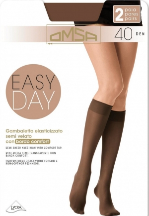 Фото Omsa Easy Day 40 гольфы (2пары)