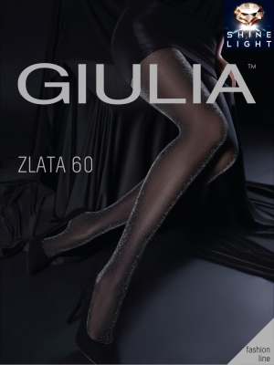 Фото Блестящие колготки Giulia Zlata 60