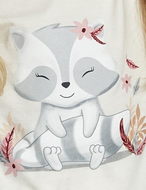 Пижама для девочки Cornette Raccoon 2 594/121