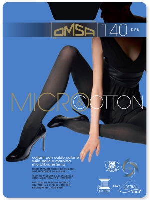 Фото Колготки из хлопка OMSA Microcotton 140