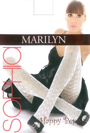 Фото Теплые ажурные колготки Marilyn Sophia 874