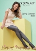 Golden Lady Delicate lace collant