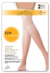 Гольфы ультратонкие Omsa Sun light 8 gambaletto