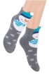 Детские махровые носки со снеговиком Steven 096